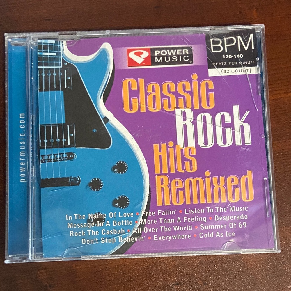 Classic Rock Hits Remixed CD - Blue